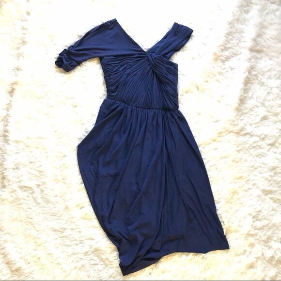 BCBG 
Christina Asymmetric Draped CocktailDress XS‎ - Picture 1 of 8